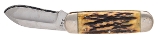 "THOMAS MCKISSACK CUSTOM CASE ELEPHANT TOE STAG FOLDING KNIFE (68712)" - 2 of 11
