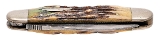 "THOMAS MCKISSACK CUSTOM CASE ELEPHANT TOE STAG FOLDING KNIFE (68712)" - 5 of 11