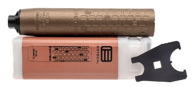 "(SN: D300211) EOTECH DCBL TAN SUPPRESSOR .30 CAL (L2026-05427) NEW" - Image 1 of 5