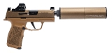 "(SN: 66E784452 & HPP1488) SIG SAUER P365X ""SICK PUPPY"" PISTOL KIT W/B&T MODEL 2 SUPPRESSOR 9MM (L2026-06155)(L2026-06164)- 1 of 3