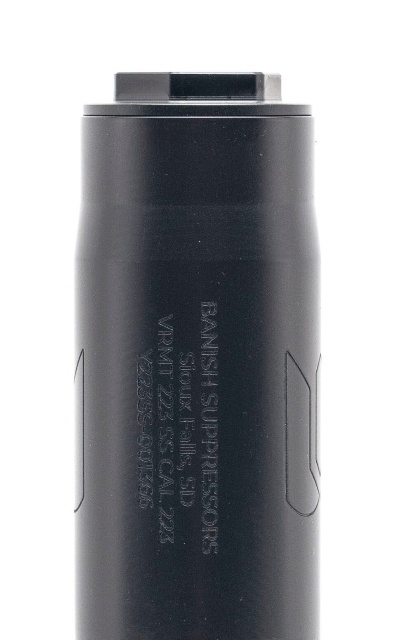 "(SN: Y223SS-001368) BANISH VRMT 223 SS SUPPRESSOR .223 CAL (L2026-06172) NEW" - Image 3 of 6