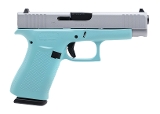 "(SN: BXUU152) Glock 48 Diamond Blue Pistol 9mm (NGZ4735) NEW DTX" - 1 of 3