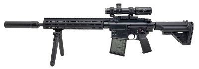 "HECKLER & KOCH MR762A1 RIFLE W/SIG SAUER SLH SUPPRESSOR 7.62 NATO (L2026-03908)(L2026-06676)" - Image 4 of 7