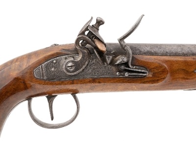 "R. Hyslop “Kentucky Style" Flintlock Pistol (AH4595)" - Image 6 of 8