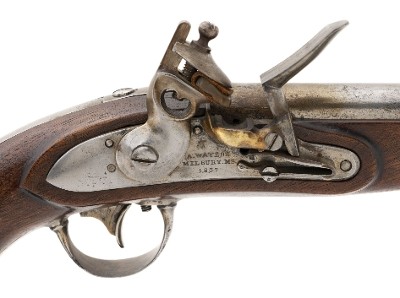 "U.S. Model 1836 flintlock pistol by Waters .54 caliber (AH8310) DTX" - Image 3 of 7