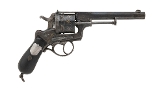 "French Tranter Style Revolver Marked St Remy (AH8106)" - 2 of 6