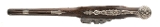 "Exquisite French Gilt Engraved Silver Mounted Flintlock Pistols (AH8059)" - 12 of 13