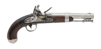"U.S. Model 1836 Flintlock pistol (AH6664)" - Image 1 of 7