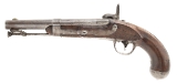 "U.S. Model 1836 converted percussion pistol (AH6859)" - 3 of 7