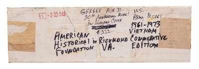 "CASED GERBER MARK II VIETNAM TRIBUTE U.S. ARMY COMMANDO KNIFE (12348760)" - Image 9 of 9