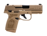 "(SN: CCW0085490) FN Reflex FDE Pistol 9mm (L2026-06932) NEW" - Image 1 of 3