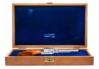 "U.S. BORDER PATROL COMMEMORATIVE SMITH & WESSON 66 COMBAT MAGNUM REVOLVER .357 MAGNUM (L2026-06066)" - Image 9 of 10