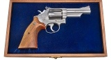 "U.S. BORDER PATROL COMMEMORATIVE SMITH & WESSON 66 COMBAT MAGNUM REVOLVER .357 MAGNUM (L2026-06066)" - Image 1 of 10