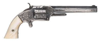 "Beautiful Cased New York Engraved SMith & Wesson Number 2 Army (73134) " - Image 3 of 14