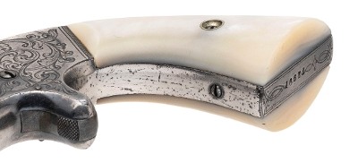 "Beautiful Cased New York Engraved SMith & Wesson Number 2 Army (73134) " - Image 8 of 14