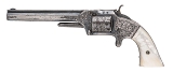 "Beautiful Cased New York Engraved SMith & Wesson Number 2 Army (73134) " - Image 2 of 14