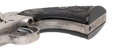 "Excellent Inscribed Black Powder Frame Colt Single Action Army (72289)  " - Image 8 of 9