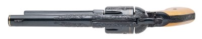 "Beautiful Black Powder Frame Engraved Colt Single Action Army (70984) " - Image 5 of 7