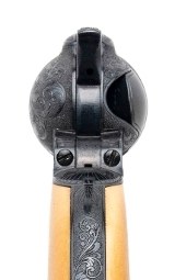 "Beautiful Black Powder Frame Engraved Colt Single Action Army (70984) " - Image 3 of 7