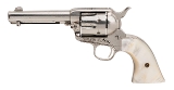 "Colt Single Action Army With Carved Pearl Grips (L2026-05116) " - 1 of 8