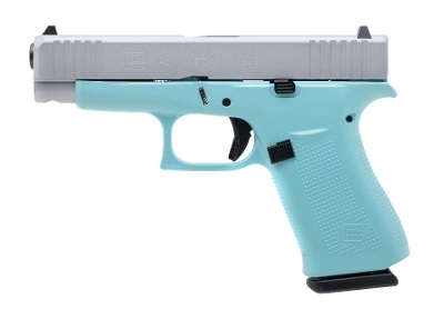 "(SN: BXUU152) Glock 48 Diamond Blue Pistol 9mm (NGZ4735) NEW DTX" - Image 3 of 3