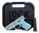 "(SN: BXUU152) Glock 48 Diamond Blue Pistol 9mm (NGZ4735) NEW DTX" - Image 2 of 3