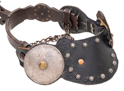 "Jerry Galloway Silver Single Mounted Spurs (MIS70148) CONSIGNMENT" - Image 7 of 8