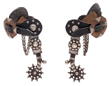 "Jerry Galloway Silver Single Mounted Spurs (MIS70148) CONSIGNMENT" - Image 5 of 8