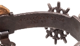 "Jerry Galloway Silver Single Mounted Spurs (MIS70148) CONSIGNMENT" - Image 8 of 8
