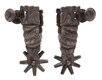 "Rare Antique Mexican Charro Spurs (MIS70160) CONSIGNMENT" - Image 2 of 2