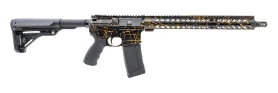 "(SN: R5585) Bird Dog Arms BD-15 'Orange Web' Rifle 5.56 NATO (NGZ3161) NEW" - Image 1 of 5
