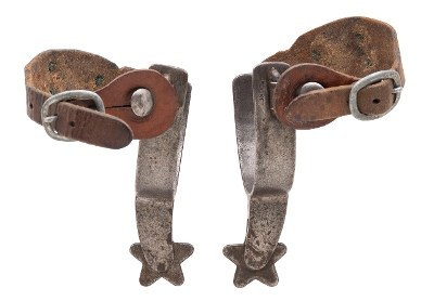 "Vintage Crockett Spurs (MIS70157) CONSIGNMENT" - Image 2 of 2