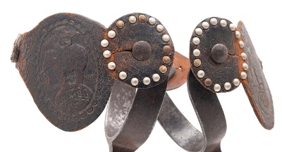 "Crockett Silver Spurs with Jumbo Straps (MIS70159) CONSIGNMENT" - Image 3 of 4