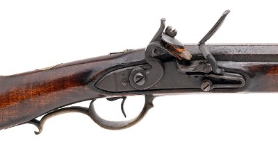 "Pre-Revolutionary War Kentucky Rifle w/ Pileus Libertatis carving (AL10263) CONSIGNMENT" - Image 2 of 13