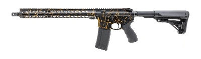 "(SN: R5613) Bird Dog Arms BD-15 'Orange Web' Rifle 5.56 NATO (NGZ3161) NEW" - Image 3 of 5