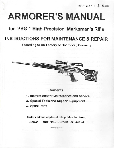 "Rare! Heckler & Koch PSG1 Sniper Rifle 7.62 NATO (L2025-09539)" - Image 11 of 11