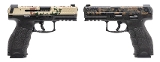 "Heckler & Koch 75th Anniversary Pair Of VP9 Flextarn & Tropentarn Pistol Set 9mm (NGZ4892) NEW DTX"