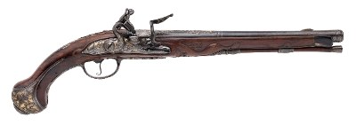"Beautiful High Relief Embellished Flintlock Horse Pistol by Antoine Prion (71129) Consignment " - Image 1 of 9