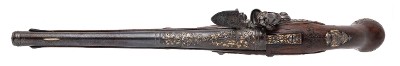 "Beautiful High Relief Embellished Flintlock Horse Pistol by Antoine Prion (71129) Consignment " - Image 6 of 9