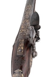 "Beautiful High Relief Embellished Flintlock Horse Pistol by Antoine Prion (71129) Consignment " - Image 5 of 9