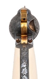 "Customized Engraved Colt Single Action Army Sheriff’s Model “Fitz  Special" (44298) " - 3 of 8