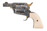 "Customized Engraved Colt Single Action Army Sheriff’s Model “Fitz  Special" (44298) "