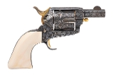 "Customized Engraved Colt Single Action Army Sheriff’s Model “Fitz  Special" (44298) " - 2 of 8