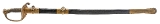 "U.S. Model 1850 Foot Officers Sword (SW1541)" - Image 1 of 8