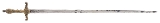 "U.S. Model 1840 Medical Staff Sword (SW1889)" - Image 1 of 6