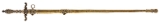 "U.S. Model 1840 Medical Staff Sword (SW1889)" - Image 4 of 6