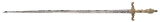 "U.S. Model 1840 Medical Staff Sword (SW1889)" - Image 2 of 6
