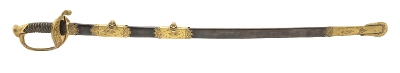 "Presentation Grade US model 1850 Foot Officer Sword (SW1384)" - Image 2 of 6