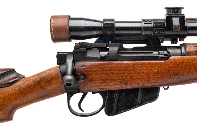 "WWII British No.4 Mk.I (T) Sniper Rifle .303 British (L2026-06612)" - Image 6 of 15