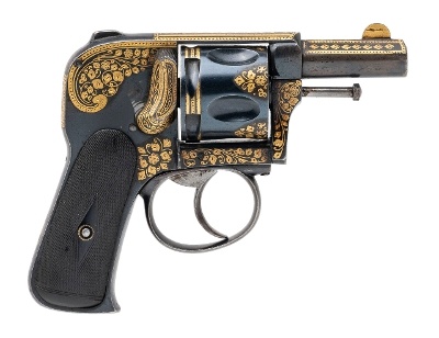 "Koftgari Embellished Spanish Pocket Pistol (50955) " - Image 2 of 6